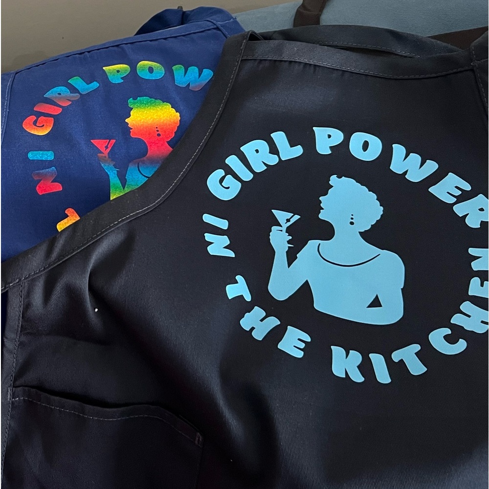 GIRL POWER IN THE KITCHEN- by Sheila